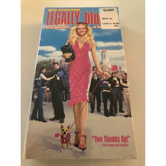Legally Blonde VHS‎ 2001 Reese Witherspoon SEALED NEW MGM - Picture 1 of 3